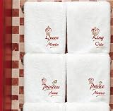 Produkt-Bild: Original "The Royal Family" Marken Handtuch +++ Prince +++ mit Name bestickt +++ 50x100cm Baumwolle 450g/qm - Geschenkidee von "TRF" +++ auch als Duschtuch erh&auml;ltlich