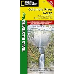 National Geographic Trails Illustrated Map Columbia River Gorge, Columbia River Gorge National Scenic Area: Oregon
