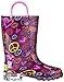 Western Chief Peace and Love Light-Up Rain Boot (Toddler/Little Kid/Big Kid)