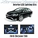 XtremeVision Chrysler 200 2015+ (11 Pieces) Cool White Premium Interior LED Kit Package + Installation Tool