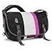 Timbuk2 D-Lux Race Stripe Laptop Messenger Bag,Black/White/Jellyfish,M