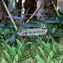Syma 3 Channel Remote Control Army Chinook Helicopter