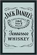 Jack Daniels - Bar Mirror (Vintage Logo) (Size: 9" x 12")