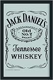 IMAGE OF Jack Daniels - Bar Mirror (Vintage Logo) (Size: 9'' x 12'')