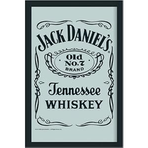 Jack Daniels - Bar Mirror (Vintage Logo) (Size: 9'' x 12'') Jack Daniels - Bar Mirror (Vintage Logo) (Size: 9'' x 12'')