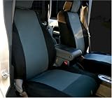 Rampage Products 5047721 07-09 Jeep Wrangler Black & Grey Custom Fit Neoprene Front Seat Covers