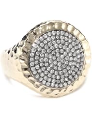 Phillips Frankel "Affair" Large Diamond Gold Ring, Size 7