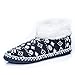 Noble Mount Womens North Pole Indoor Ankle Boot Slippers