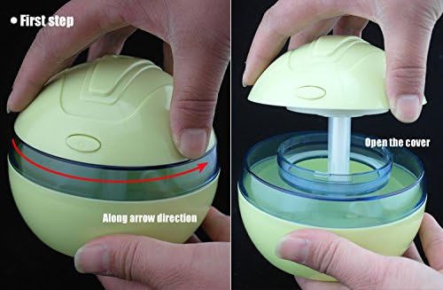 Hollyson Electric Aromatherapy Essential Oil Diffuser and Cool Mist Humidifier Adjustment With Two Gears (Pink)