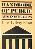 Handbook of public administration
