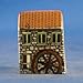 Porcelain China Collectable Thimble - Miniature House Shape - Mill Wheel Cottage