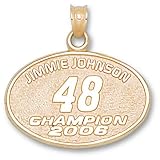 LogoArt Jimmie Johnson '06 NEXTEL Cup Champion 3/4 10KT Pendant