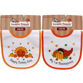 Amazon.com: Thanksgiving Drooler Bib - Printed: Apparel from amazon.com