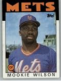 1986 Topps #315 Mookie Wilson - New York Mets (Baseball Cards)