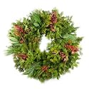 24" Signature Eucalyptus & Bay Wreath