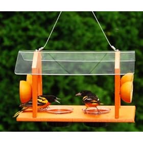 Songbird Essentials SERUBGRAND Grand Slam Oriole Bird Feeder