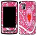 Heart Twirl Design Decal Protective Skin Sticker for LG VU