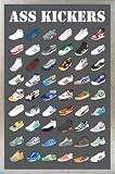 Chaussures De Sport Poster et Cadre (Alu) - Ass Kickers (91 x 61cm)