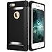 ESR iPhone 6 Plus Case, iPhone 6 Plus Case Heavy Duty Protection Rugged Shockproof Case, Full Body Armor Case Bumper for iPhone 6s Plus / 6 Plus [Free Screen Protector] (Shielder Black)