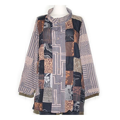 RAIMMAKER[レインメーカー] ジャケット レディース タイコットン パッチワーク スプリングジャケット