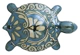 Medium Traditional Green Mexican Talavera Turtle
