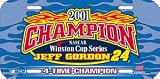 Jeff Gordon Champion License Plate