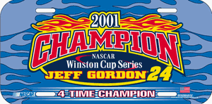Buy Jeff Gordon Champion License Plate by Wincraft