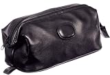 Milano Men's Framed Top Zip Toiletry Bag