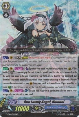 Cardfight!! Vanguard TCG - Duo Lovely Angel, Nemuel (G-CB01/014EN) - G Clan Booster 1: Academy of Divas