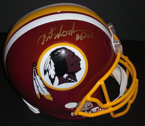Art Monk Autographed Washington Redskins Full Size Helmet with 