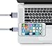 Cablex(TM) 3Pack 3FT 6FT 10FT Nylon Braided 8pin Lightning to USB Cable Sync and Charging Cable Cord with Aluminum Heads for iPhone 6/6s/6 plus/6s plus, 5c/5s/5/SE, iPad Air/Mini, iPod Nano/Touch