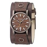 Fossil Analog Wood Dial Watch by Fossil