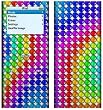 Rainbow Candy Design Decal Skin Sticker for Apple iPod nano 2G (2nd Generation) 2GB/ 4GB/ 8GB Player