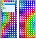Rainbow Candy - Apple iPod nano 2G (2nd Generation) 2GB/ 4GB/ 8GB Protector Skin Decals - Faceplate Stickers