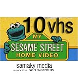 sesame street set 10 vhs: muppet babies favorites video storybook, Cabbage Patch Kids: New Kid, Cabbage Patch Kids: Clubhouse, Cabbage Patch Kids: Screen Test (Slip), Happy Ending Stories Chippy, Happy Ending Stories: Adventure in the Dark, Hoppity's First Thunderstorm, The New Teacher, Muppet Babies: Video Storybook, Three Stories, It's the Muppets, Vol. 2: More Muppets, Please!, Muppets from Space, Rock & Roll W/Bert Toy