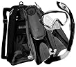 Snorkeling Silicone Purge Mask Fin Dry Snorkel Set