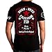 American Warrior Mens Born, Bred, Freedom Fed T-Shirt