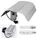 LED Wholesalers GYO2004 4-Piece 600 Watt Hydroponic Reflector Grow Light Set