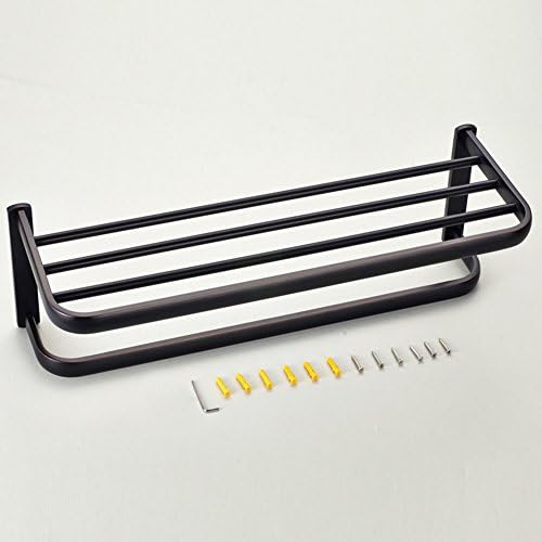 All copper bathroom racks black/Toilet towel rack/Antique double towel rack