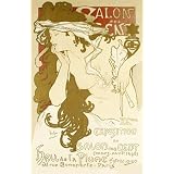 Poster of the Exposition of the Salon Des Cents, by Alphonse Mucha (Print On Demand)