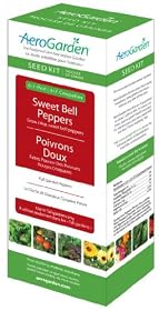 AeroGarden 800542-0208 Universal Seed Kit, Sweet Bell Peppers