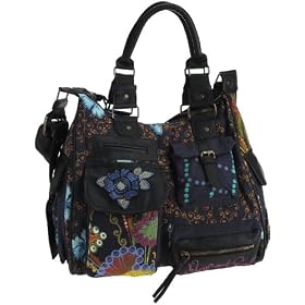 sac à main tapisserie Desigual London Night Sac à main - Bl