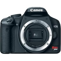 Canon Digital Rebel XSi 12.2 MP Digital SLR Camera (Black Body Only)