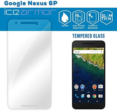 Nexus 5X Screen Protector, GLAZZ 0.33mm Google Nexus 5X Tempered Glass Screen Protector for Google Nexus 5X (Made From Tempered Glass, Shatterproof, 2.5d Rounded Edges and Oleophobic Coating)