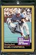 1991 ENOR Earl Campbell Football Hall of Fame Card #23 - Mint Condition - Shipped in Protectivee Acrylic Display Case !!