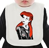 Punk Mermaid ネクタイを有する有機ビブ Medium