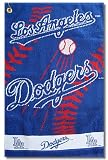 L.A. Dodgers Woven Jacquard Golf Towel
