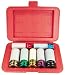 Astro Pneumatic 7870 Chrome Protective Plastic Sleeve & Shallow Broach Socket Set