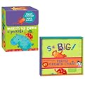 Stacked Animals Match Game and Photo Growth Chart