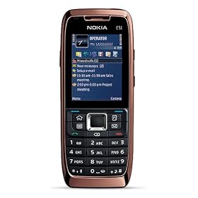Nokia E51 Unlocked Smartphone with 2 MP Camera, 3G, Wi-Fi, MP3/Video Player, MicroSD Slot--U.S. Version with Warranty (Rose Steel)